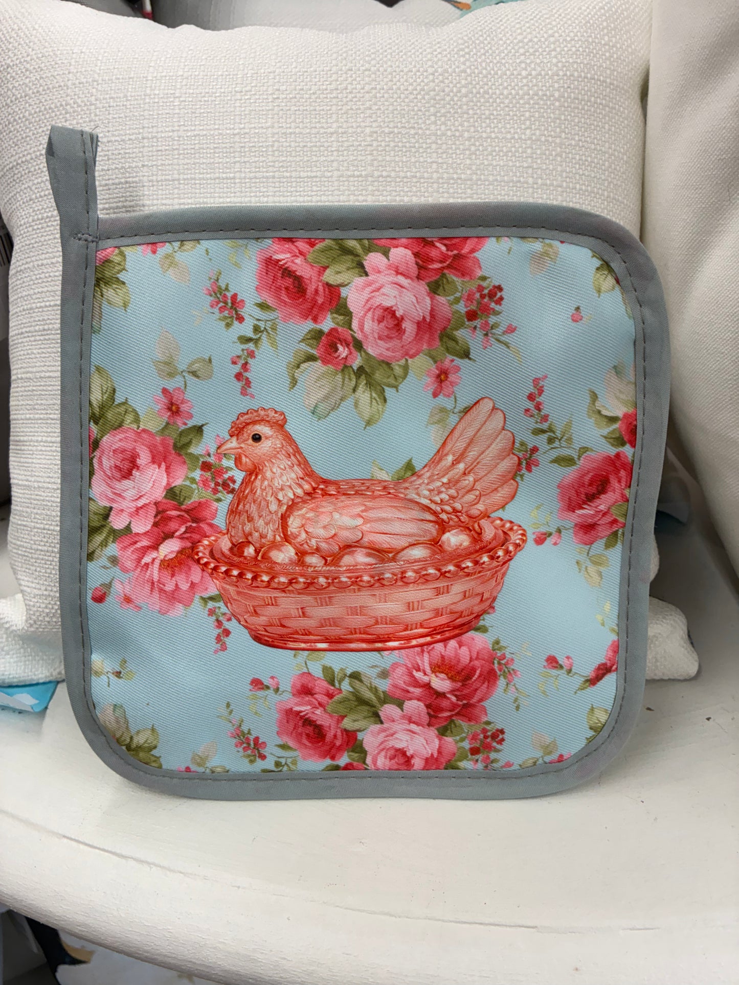 Heirloom Hen Pot Holder
