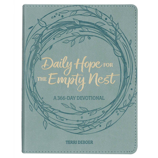 Devotional Daily Hope for  the Empty Nest Faux leather