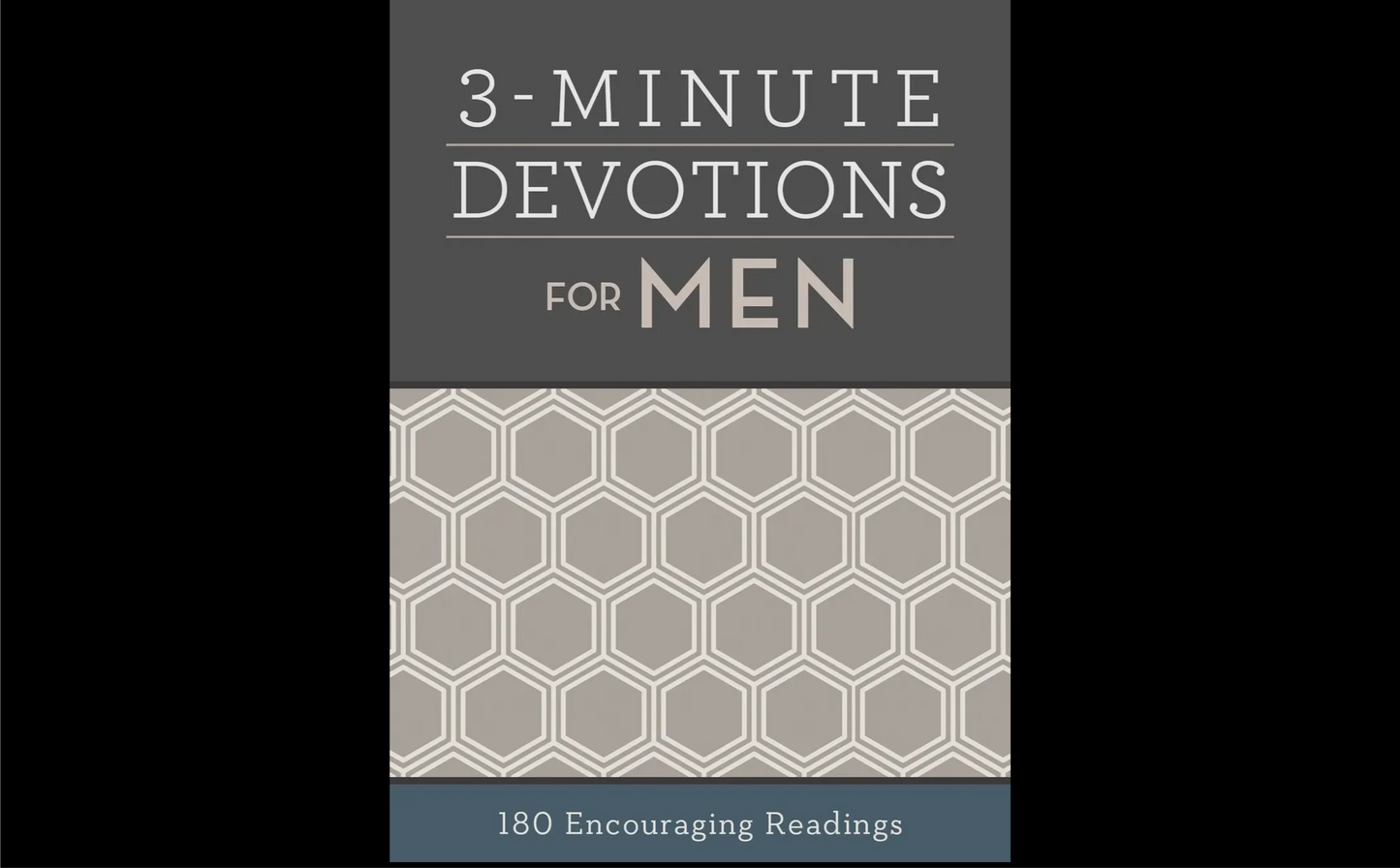 3-Minute Devotionals for Men