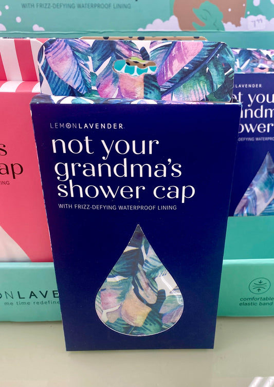 Lemon Lavender Not Your Grandma’s Shower Cap