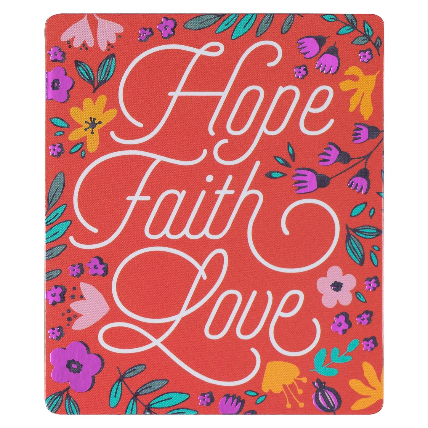Magnet Floral Hope Faith Love