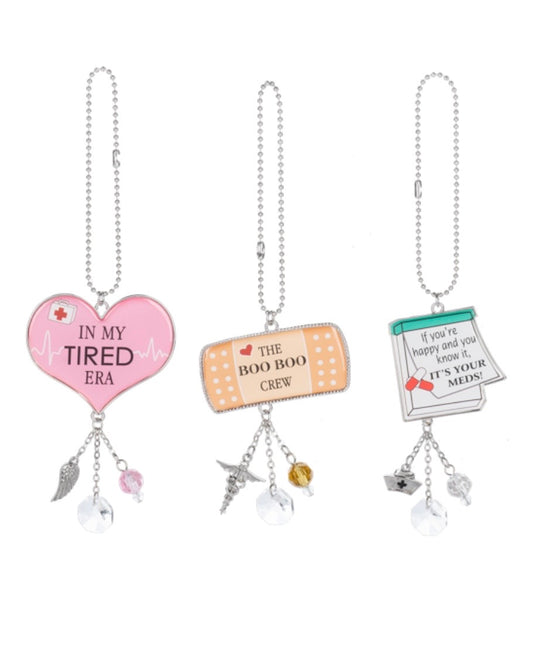 Nurse or Dr Car Charms