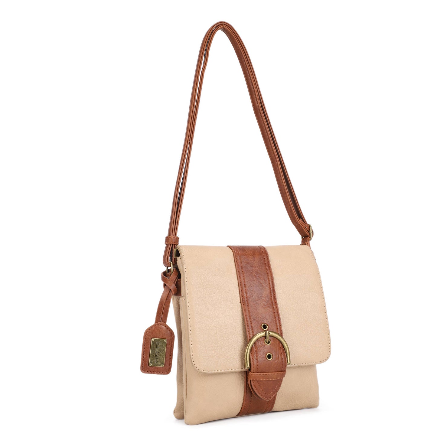 Julia 3325 Cross Body: Brown - Liz Soto