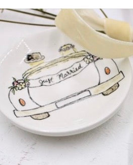 3” Wedding Trinket Dish, 2 Assorted