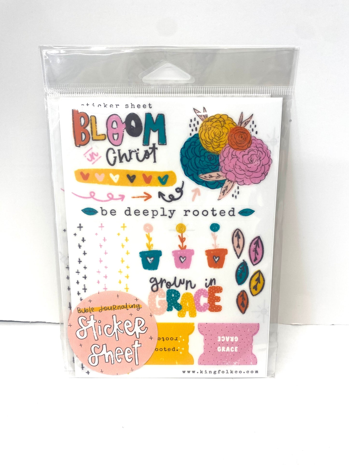 Sticker Sheet for Bible Journaling by Kingfolk Co.