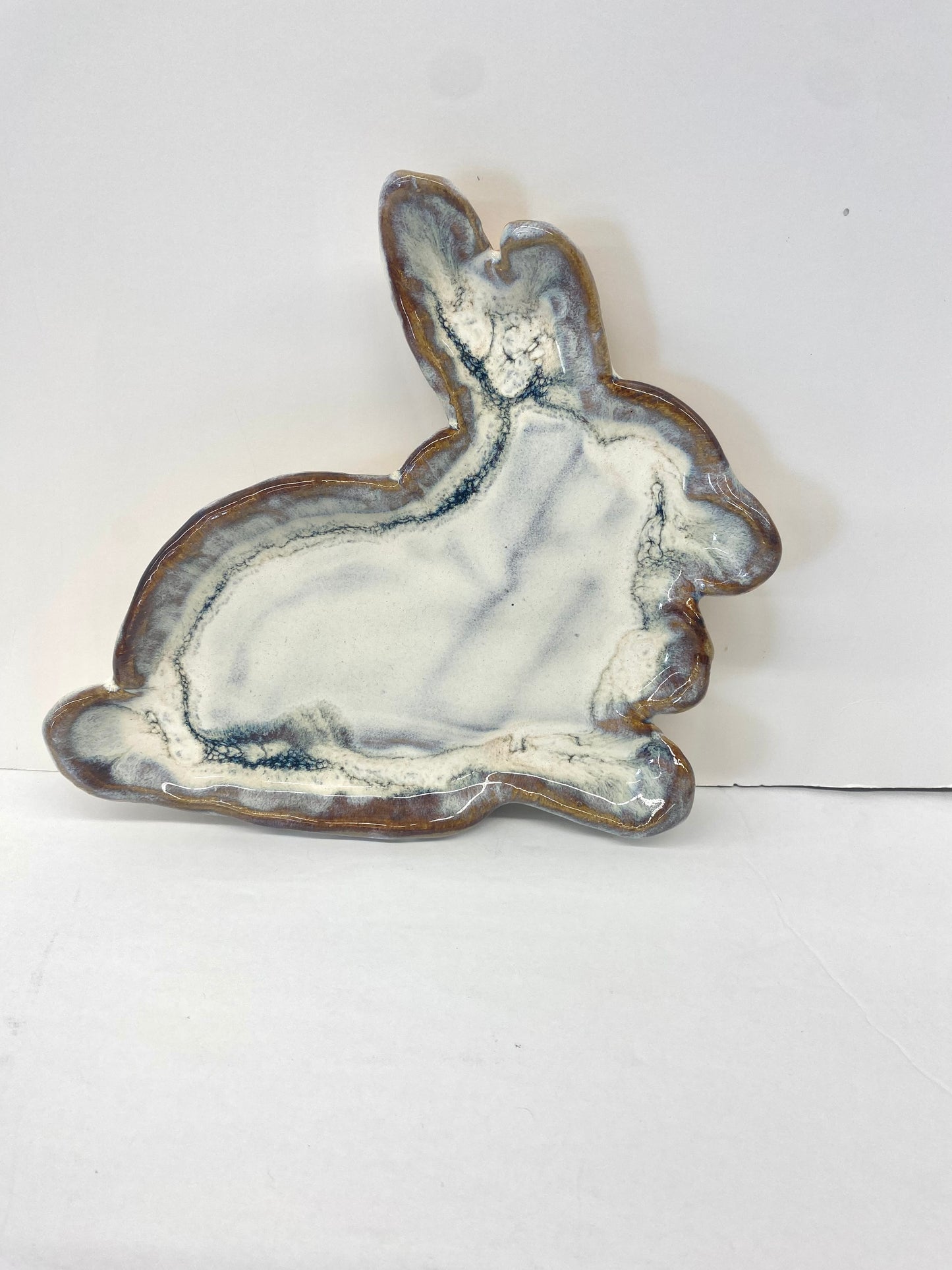 Tab Boren Pottery Rabbit Plate