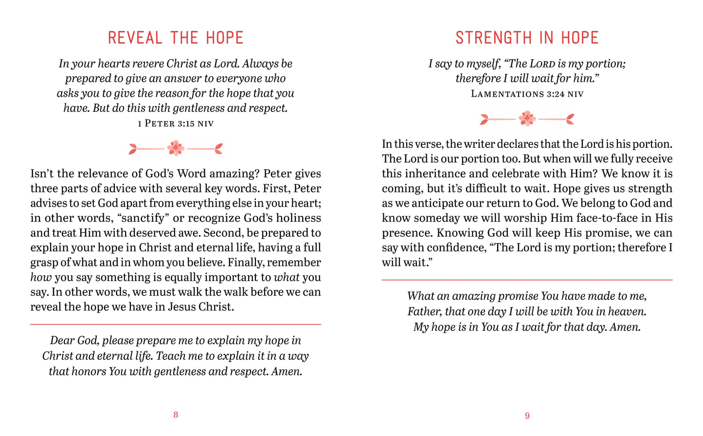 3-Minute Devotions for Women Large Print