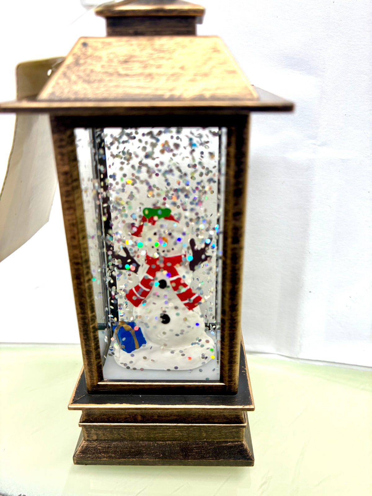 Light Up LED Santa or Snowman Snowglobe