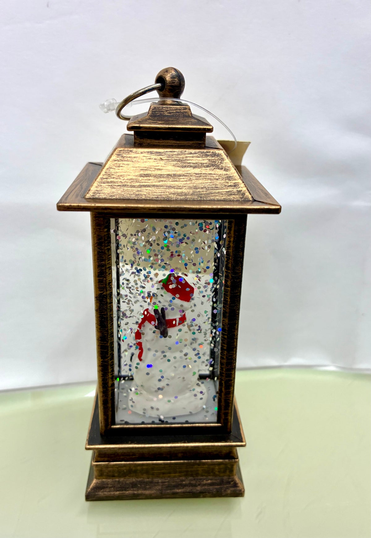 Light Up LED Santa or Snowman Snowglobe