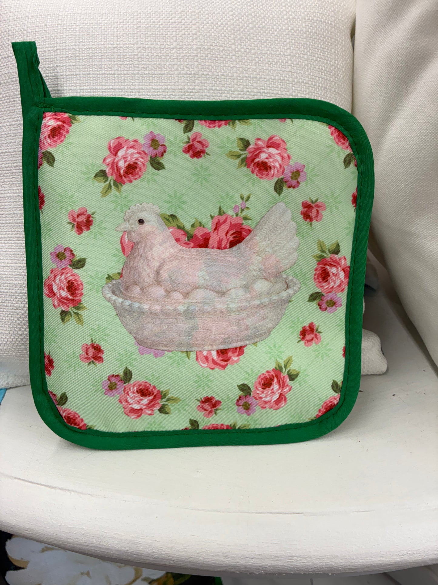 Heirloom Hen Pot Holder