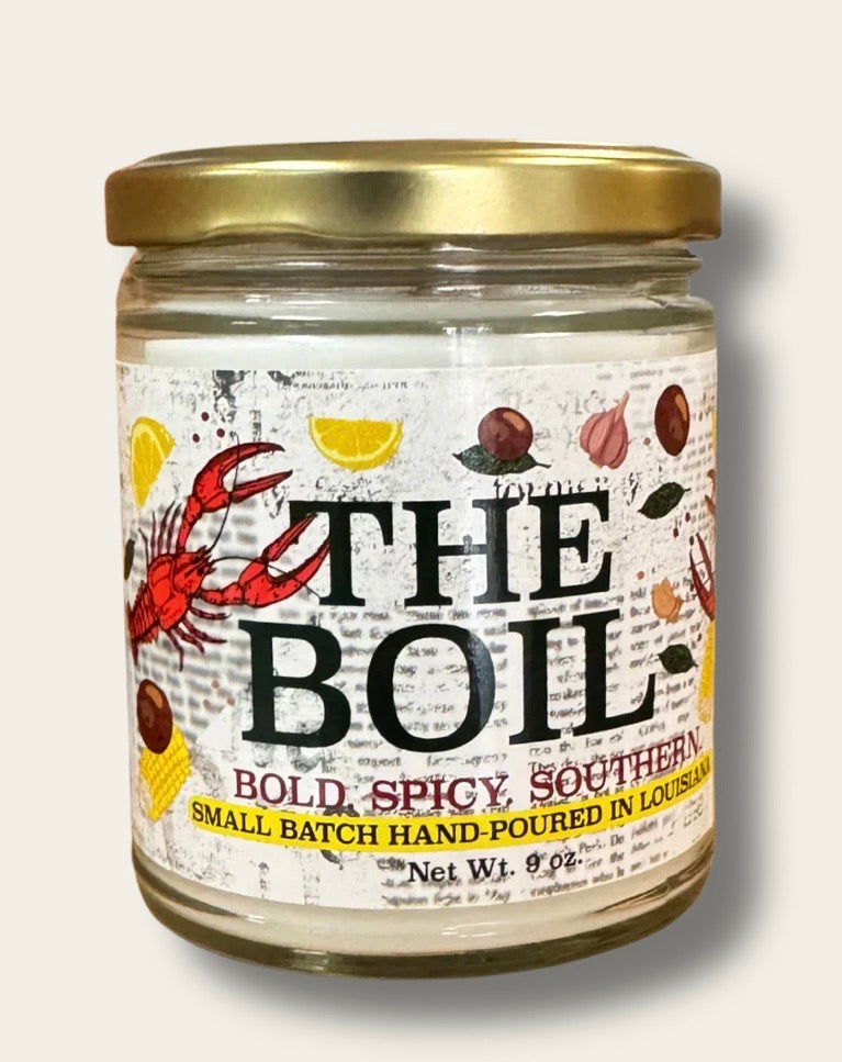 Bourbon Royalty - The Boil - Seafood Boil Candle 9oz