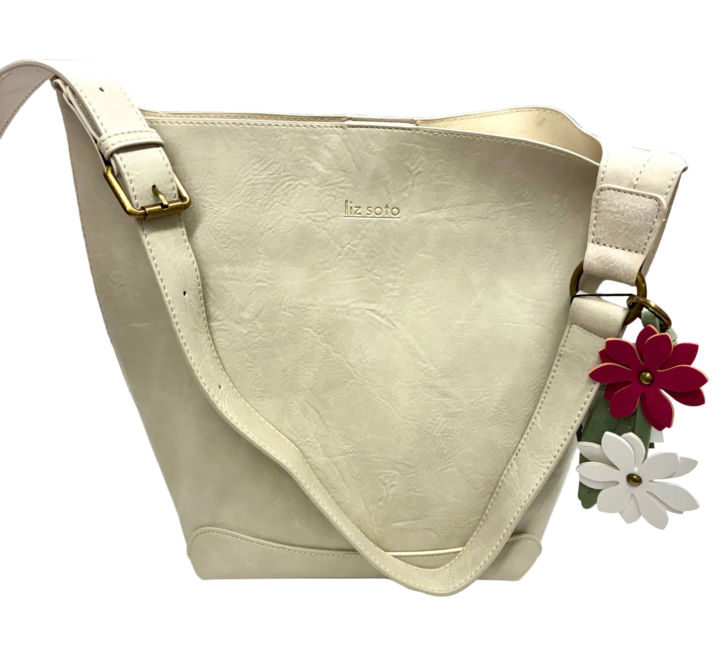 Liza 2 in 1 Bucket bag: Wheat