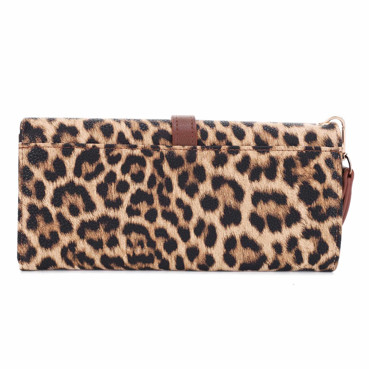 Grace Leopard Long Wallet