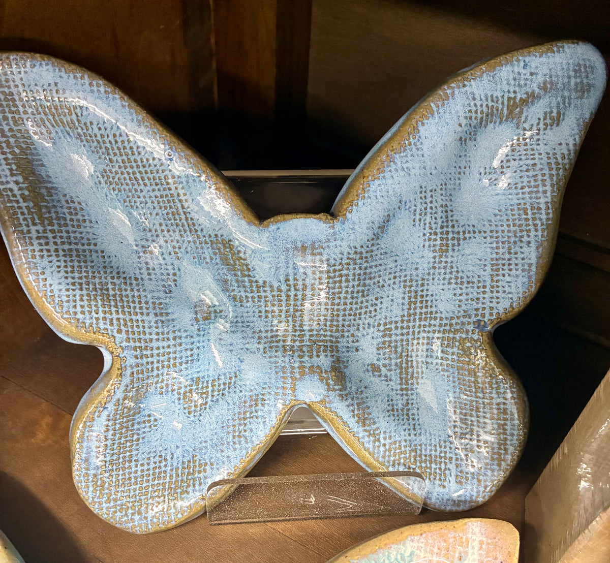 Butterfly Dish  - Tab Boren Pottery