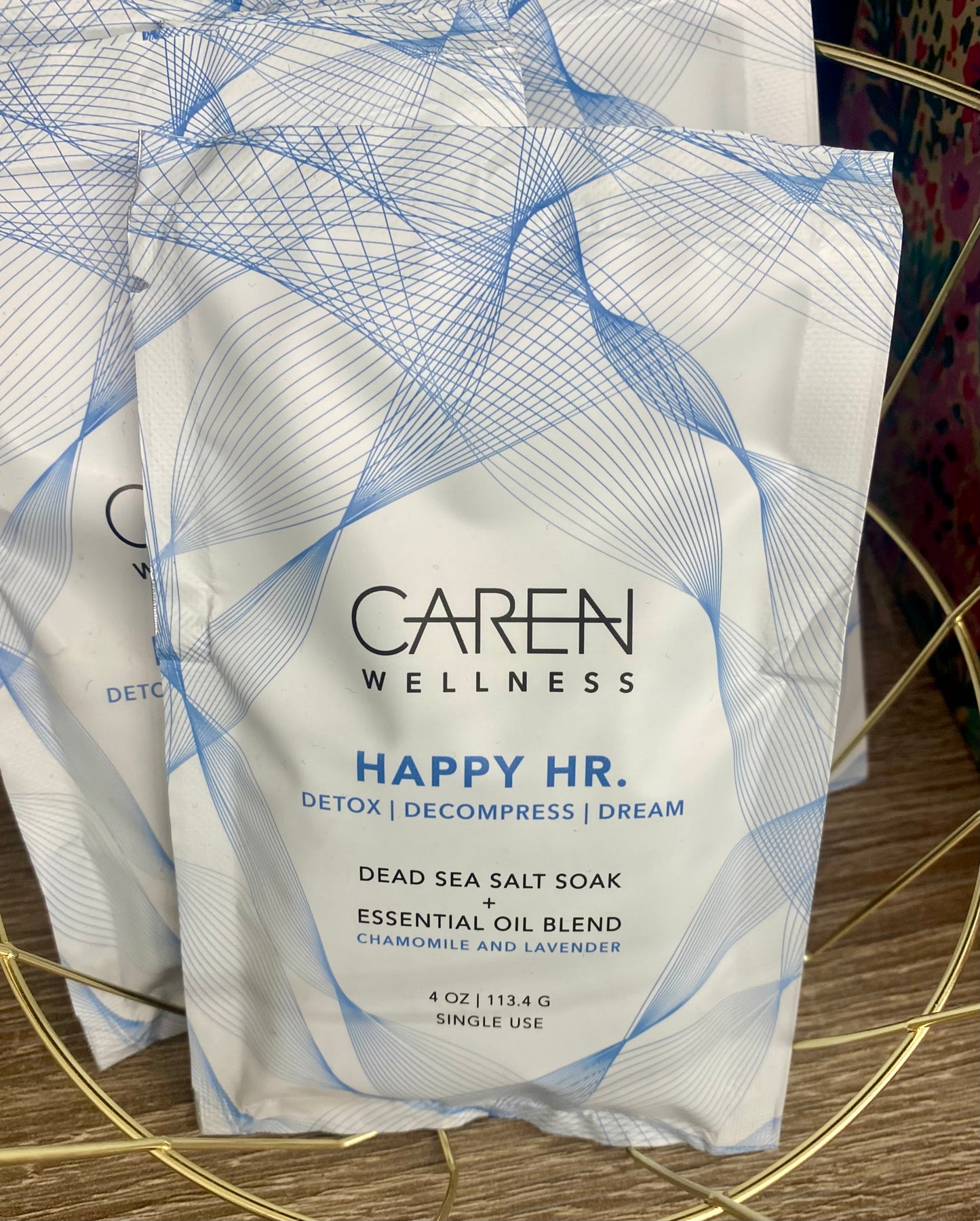 Caren Wellness Dead Sea Salt Soap + Essential Oil Blends