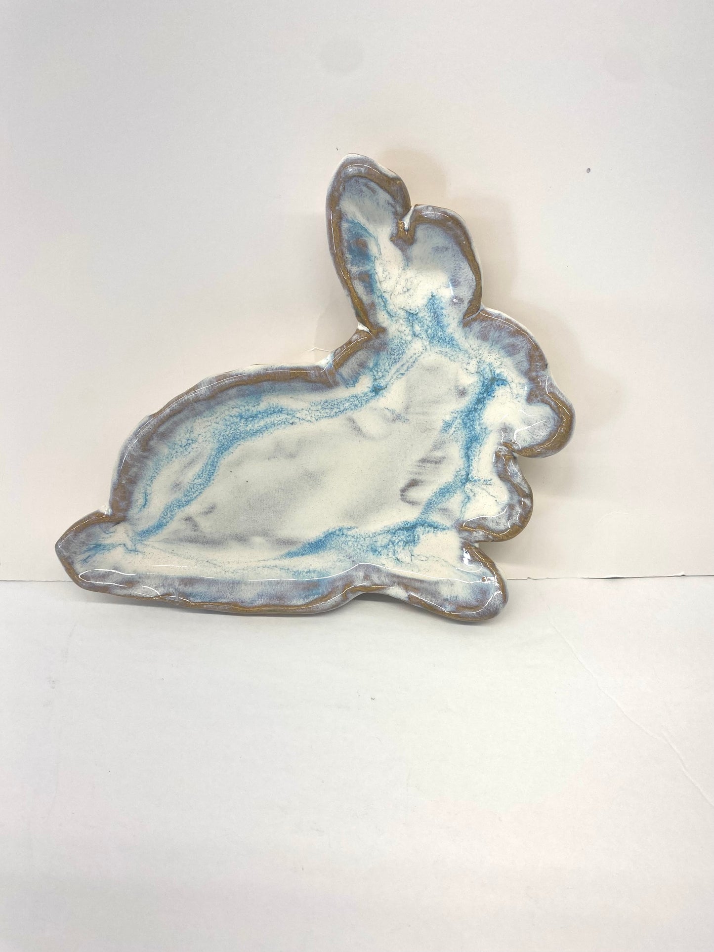 Tab Boren Pottery Rabbit Plate