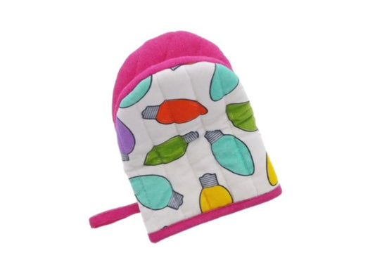 Holiday Lights Oven Mitt - Jane Marie