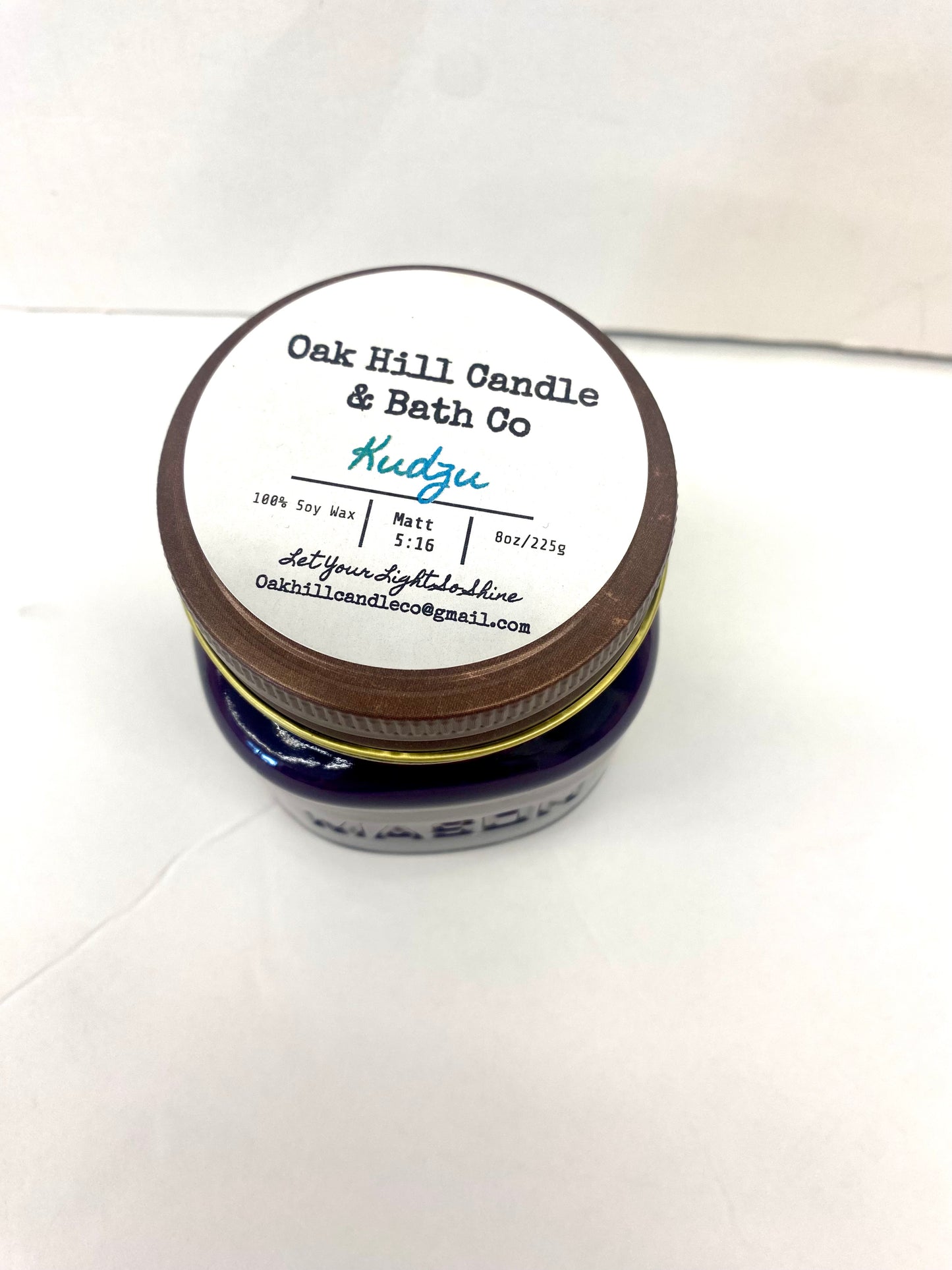 Soy Candles Oak Hill Candle Co.