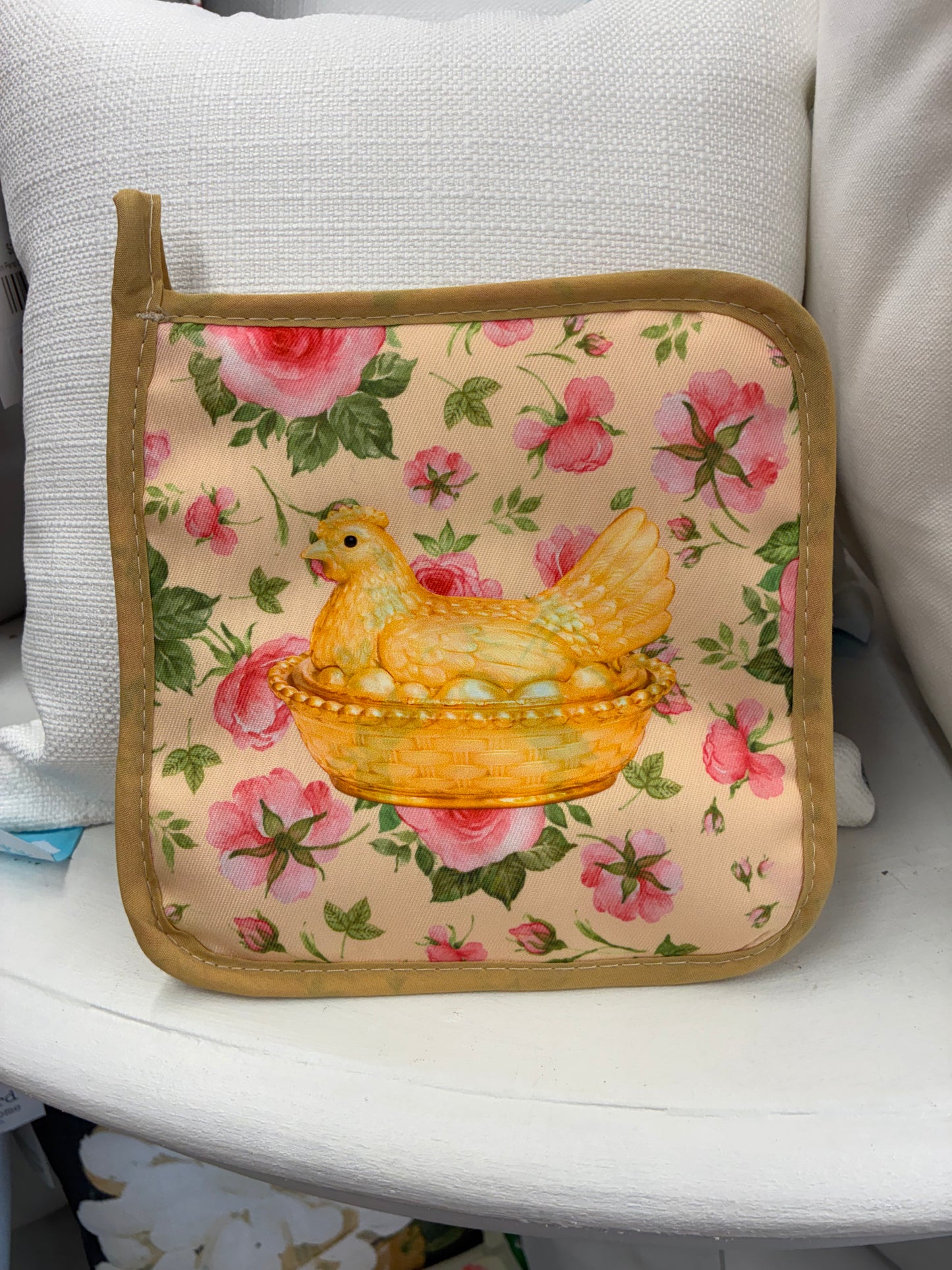 Heirloom Hen Pot Holder