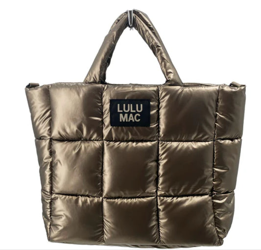 Lulu MAC Large Puffer Metallic Olive