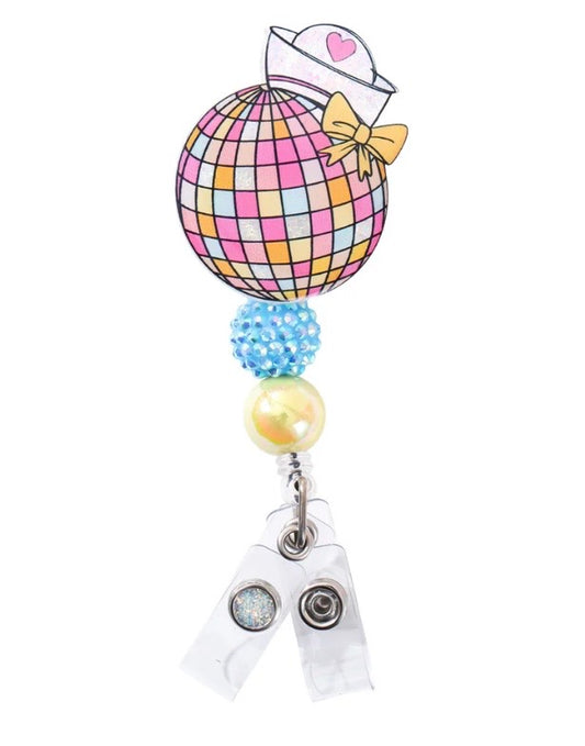 Glitterific Nurse Disco - Badge Reel