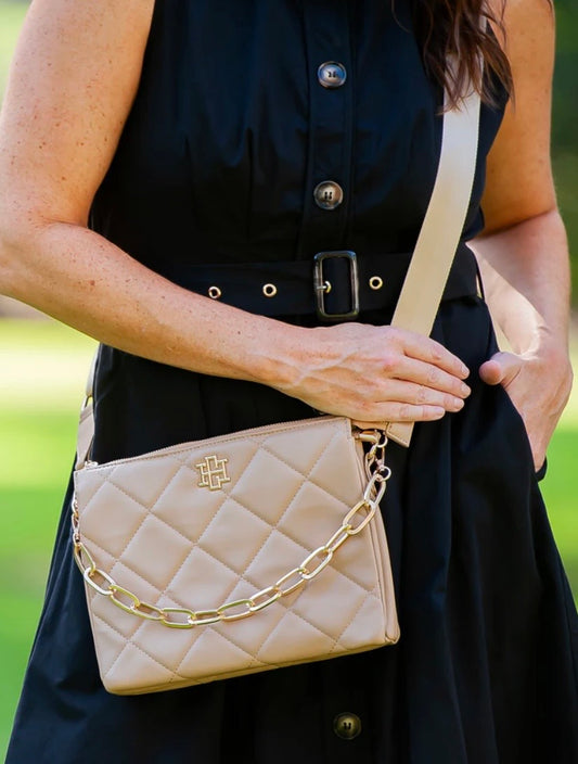Ariana Crossbody - Latte LD - Caroline Hill