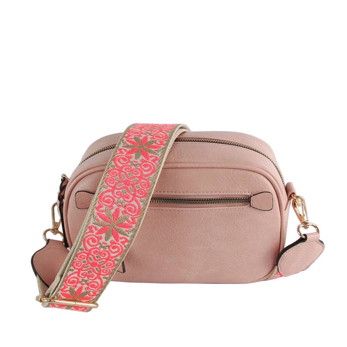 Boho Guitar Strap Women's Crossbody Bag: