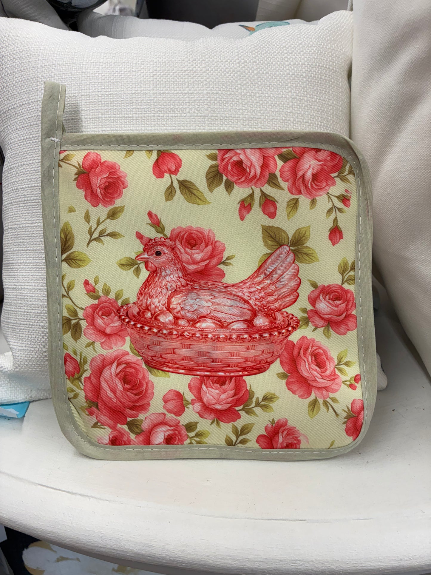 Heirloom Hen Pot Holder