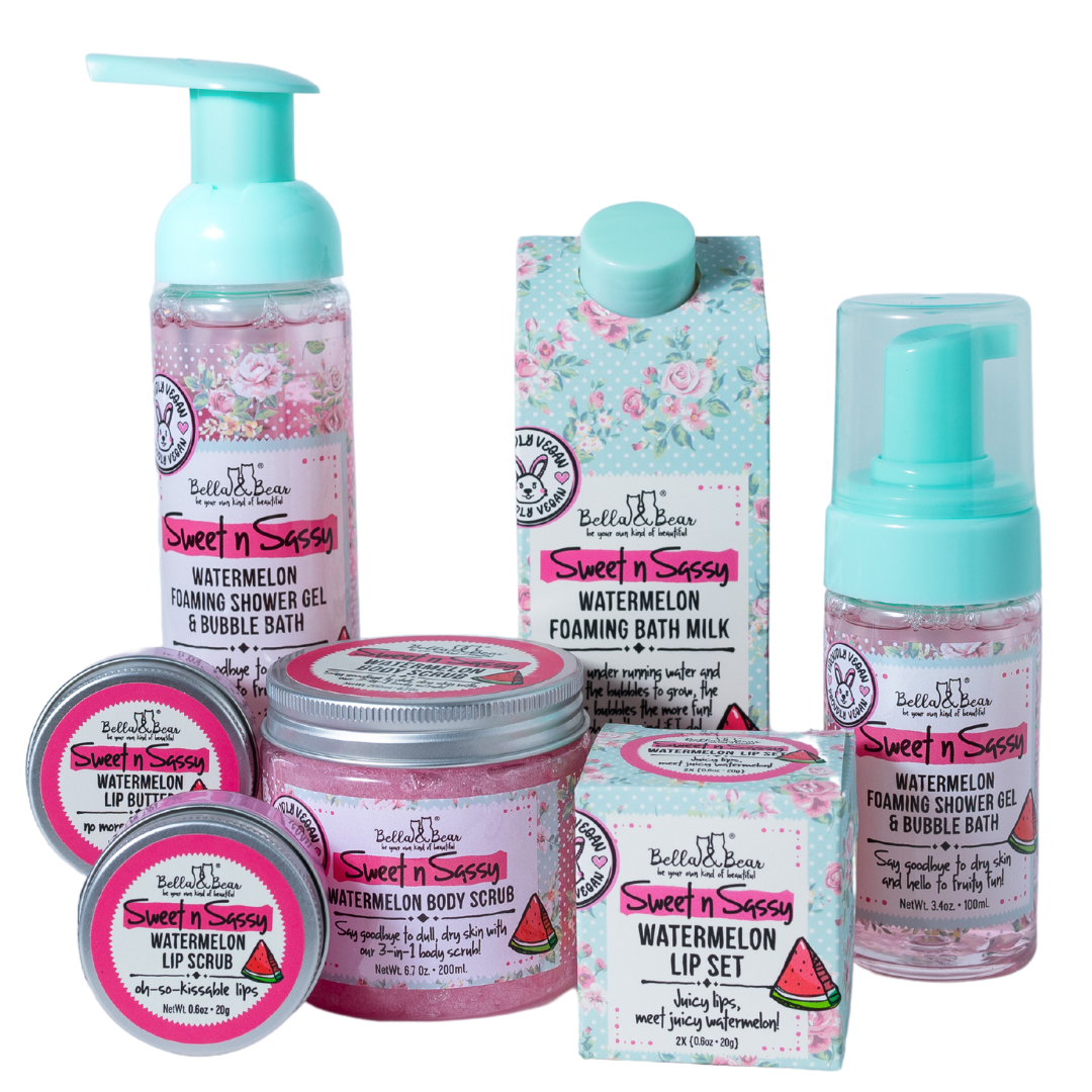 Sweet 'n' Sassy Mini Bath & Body Gift Set | Gifts for Women Bella & Bear