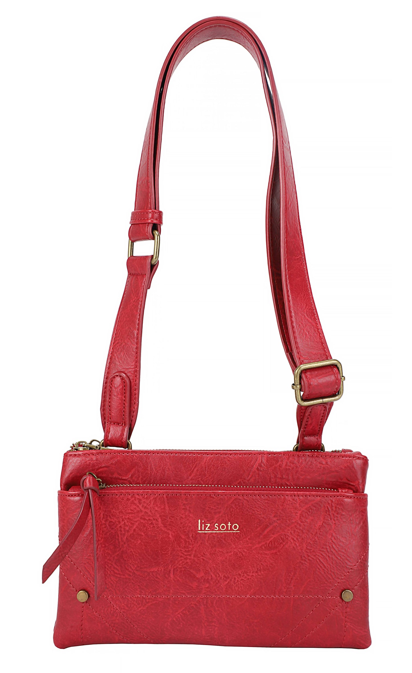 Zoe 3324 Cross Body: Navy - Liz Soto