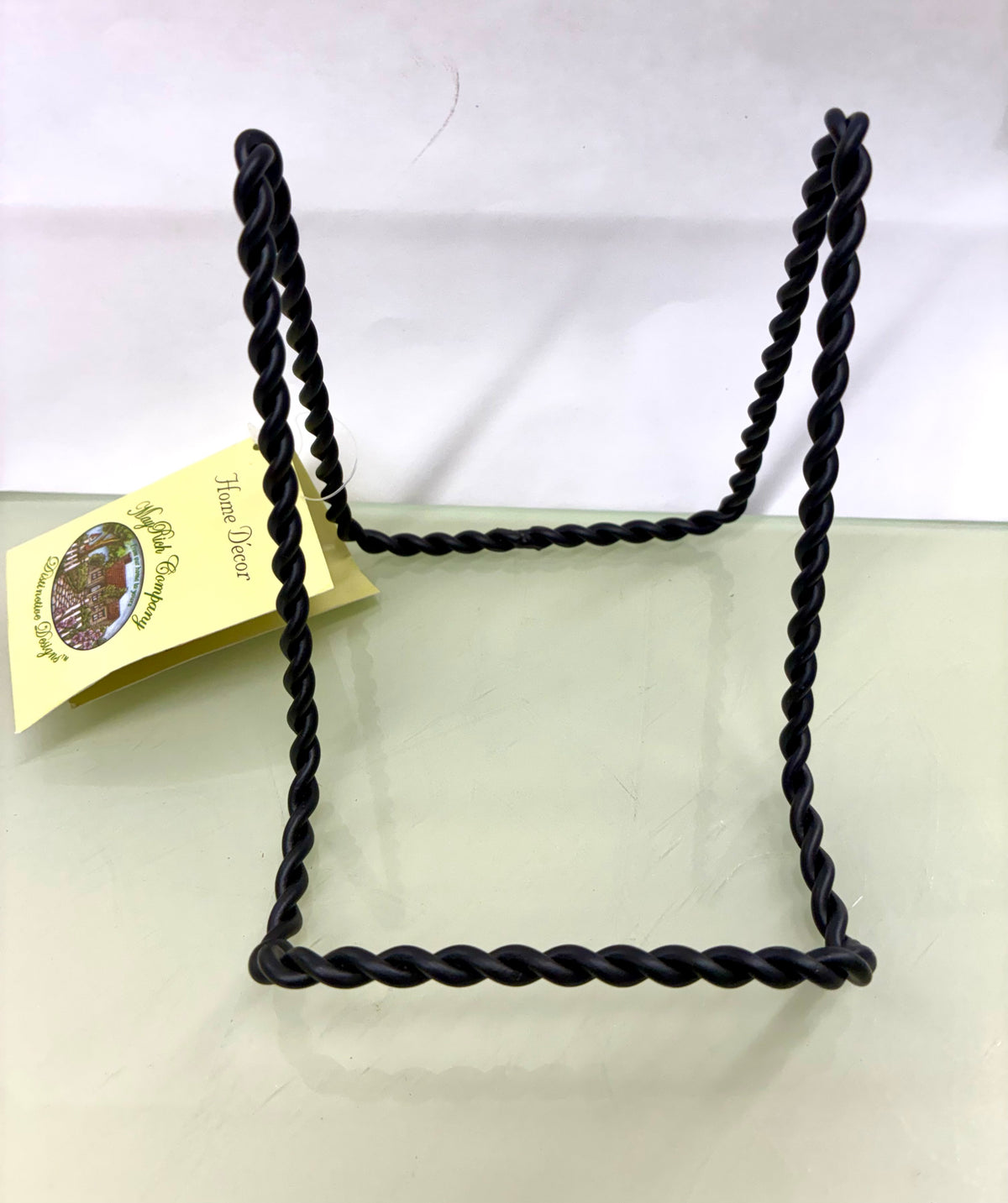 Metal Rope Style Easel / Black or White