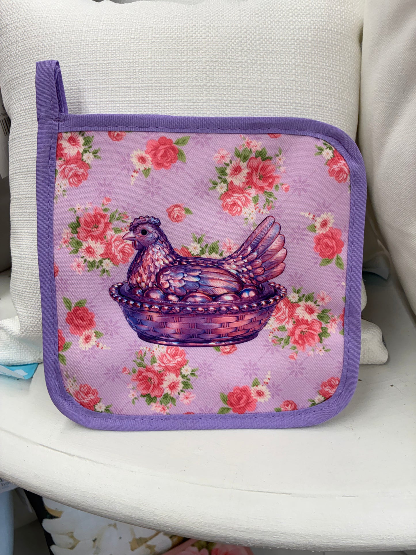 Heirloom Hen Pot Holder