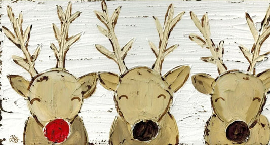 Rudolph & Pals Lumbar Pillow Swap- Luckybird