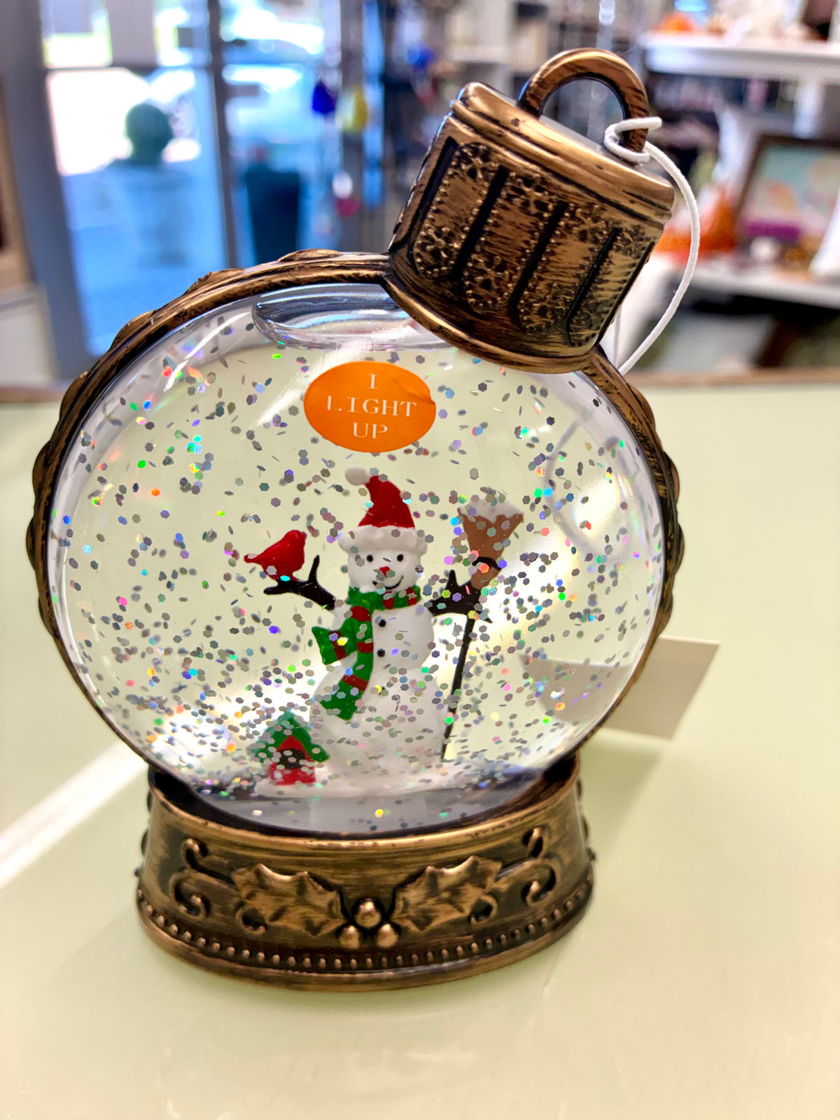 Santa/Snowman/Tree - Light Up Snowglobe