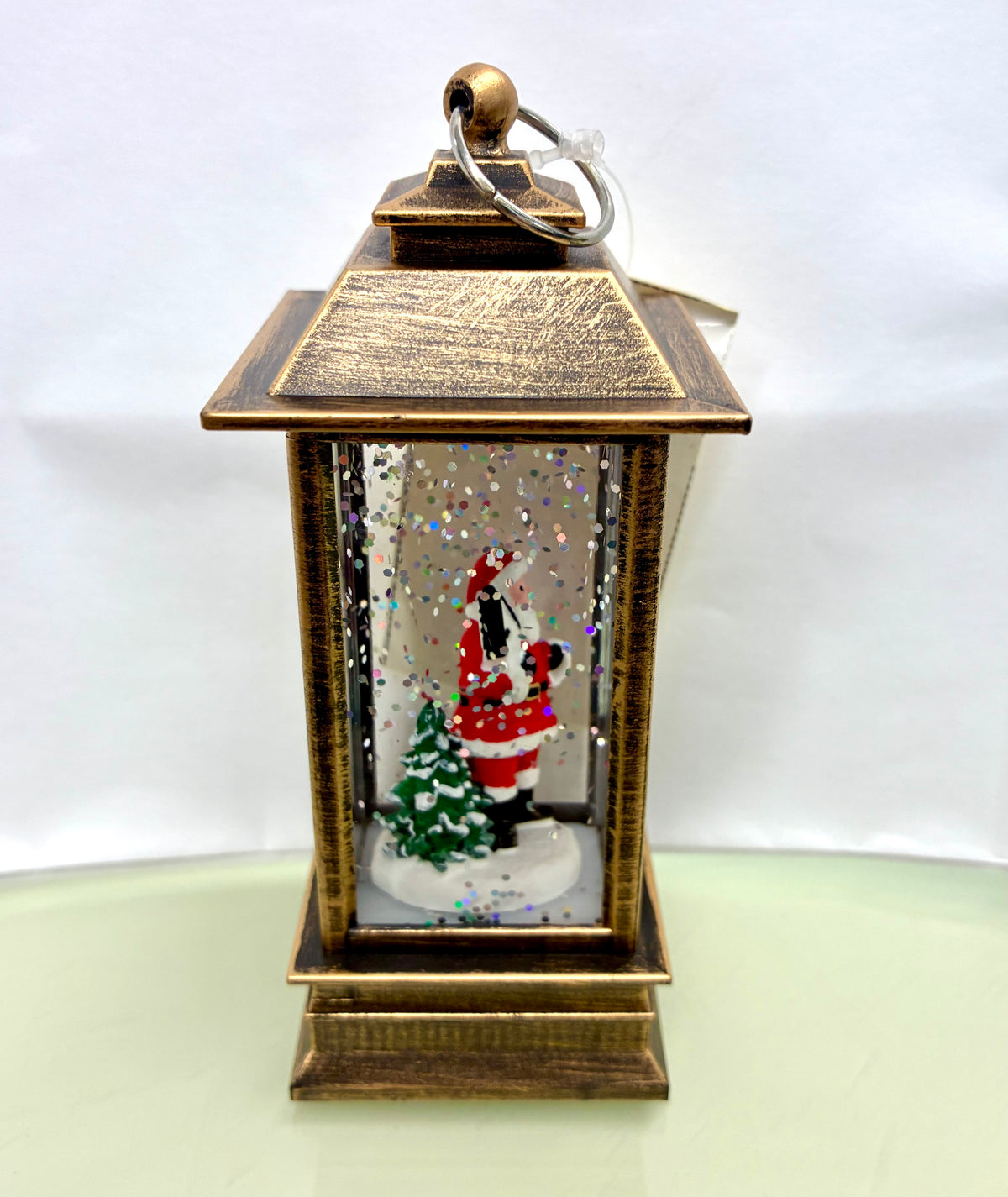 Light Up LED Santa or Snowman Snowglobe