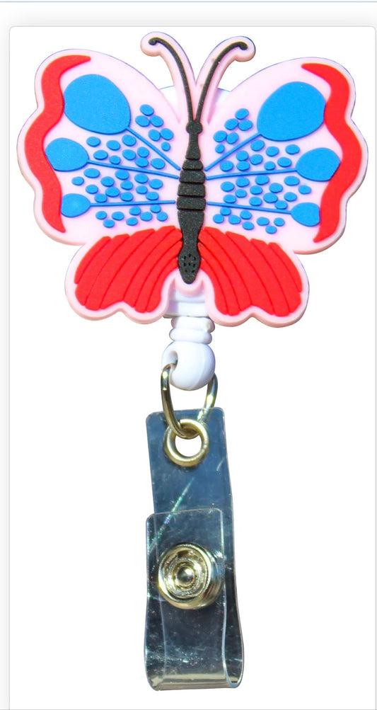 Jellies Neon Butterfly - Badge Reel