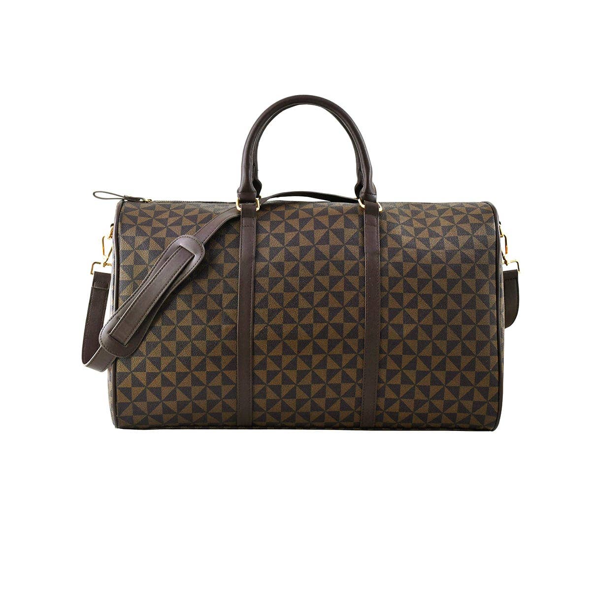 Charlotte Duffel Bag: Coffee Triangle