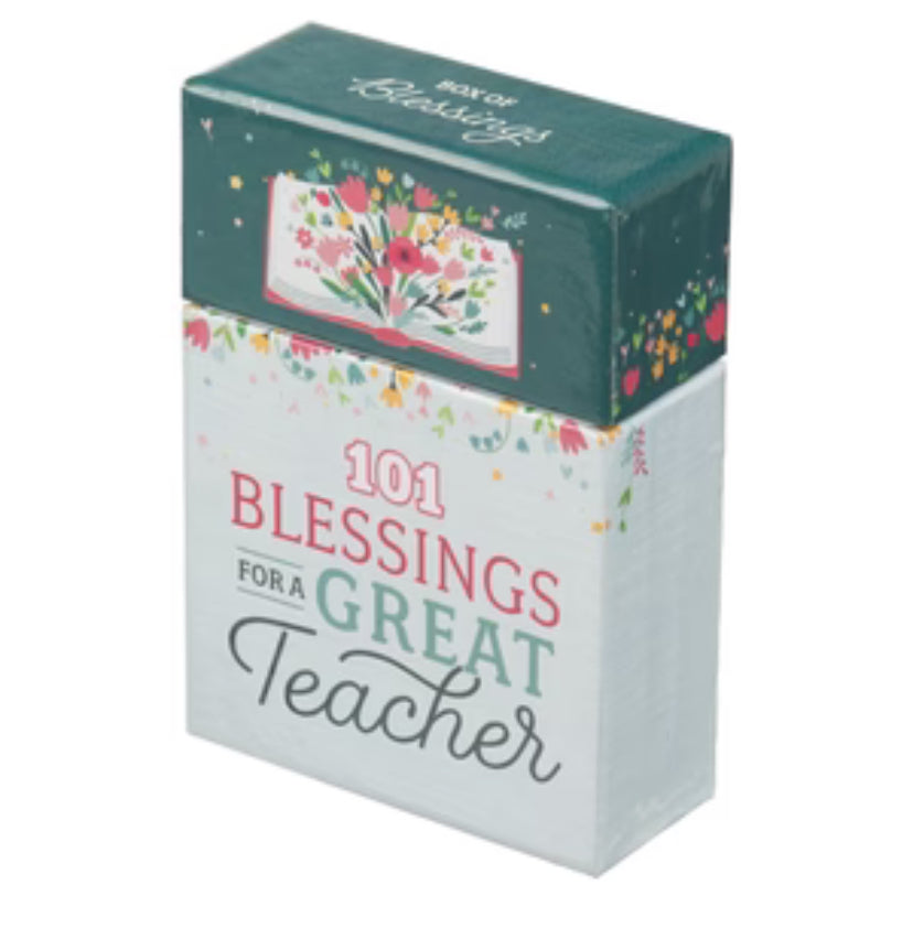 101 Blessings for Teachers Inspirational Cards