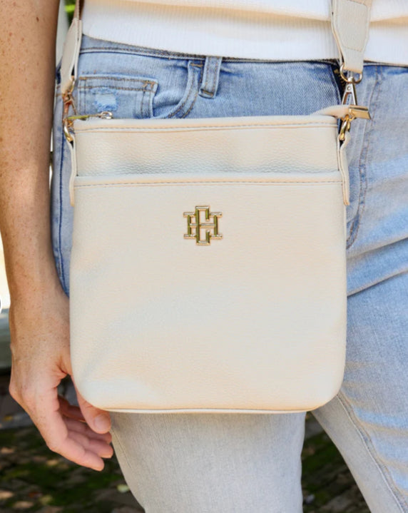 Caroline Hill - Briggs Crossbody Cream or Taupe