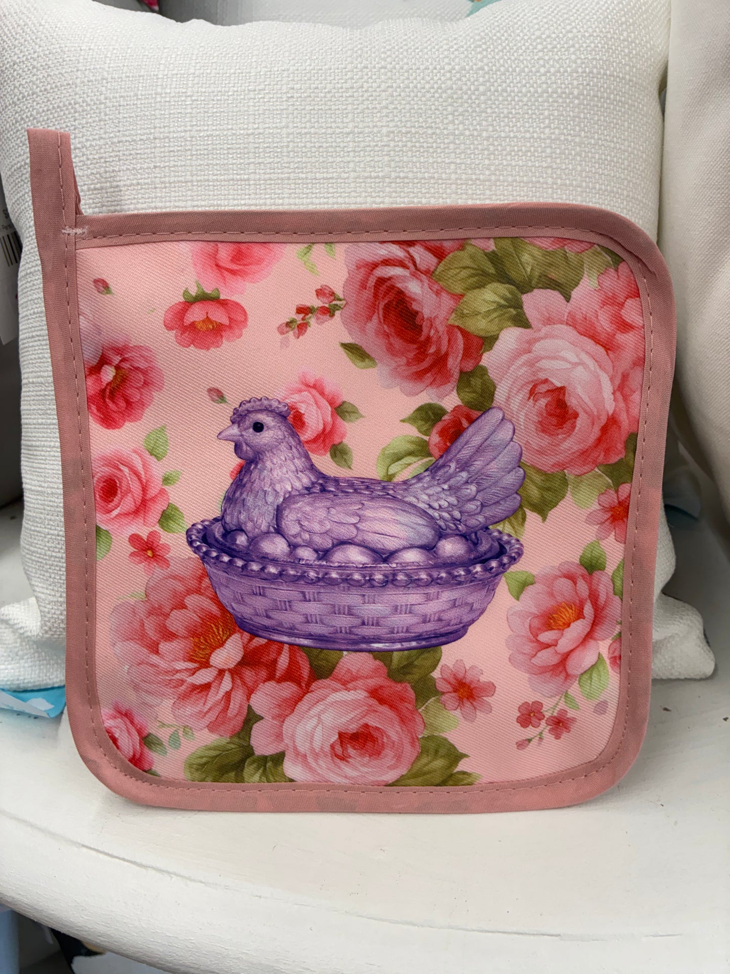 Heirloom Hen Pot Holder