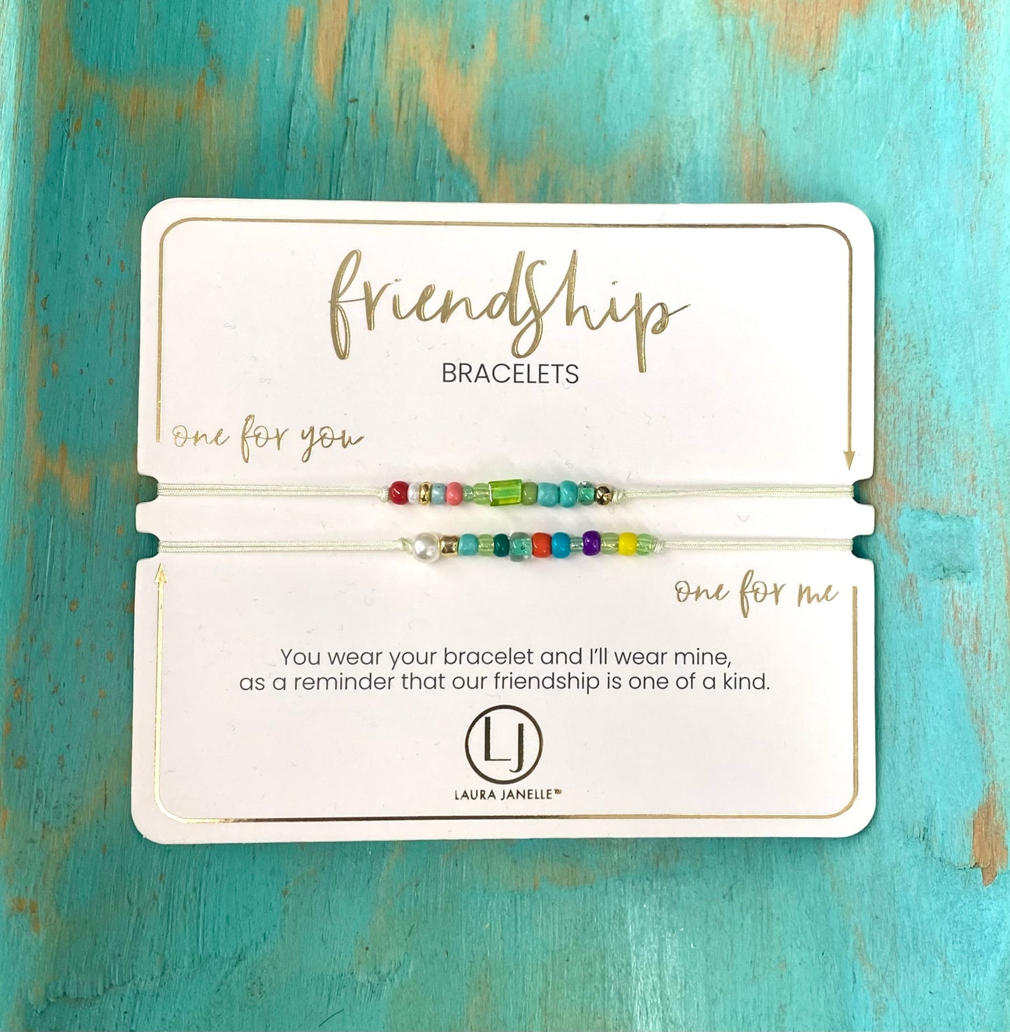 Seed Bead Friendship Bracelets / Laura Janelle