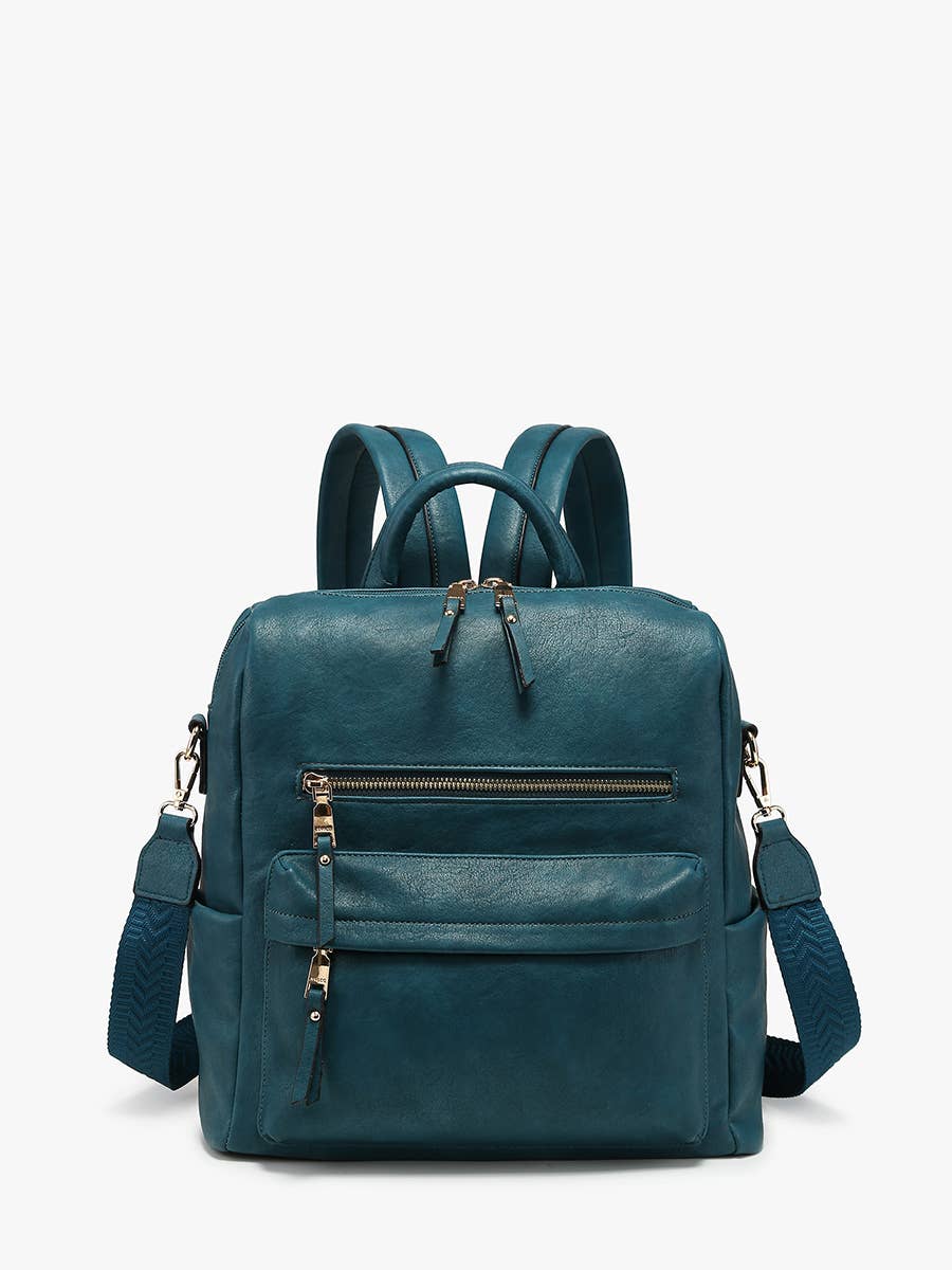 Amelia Convertible Backpack w/ Guitar Strap : Black