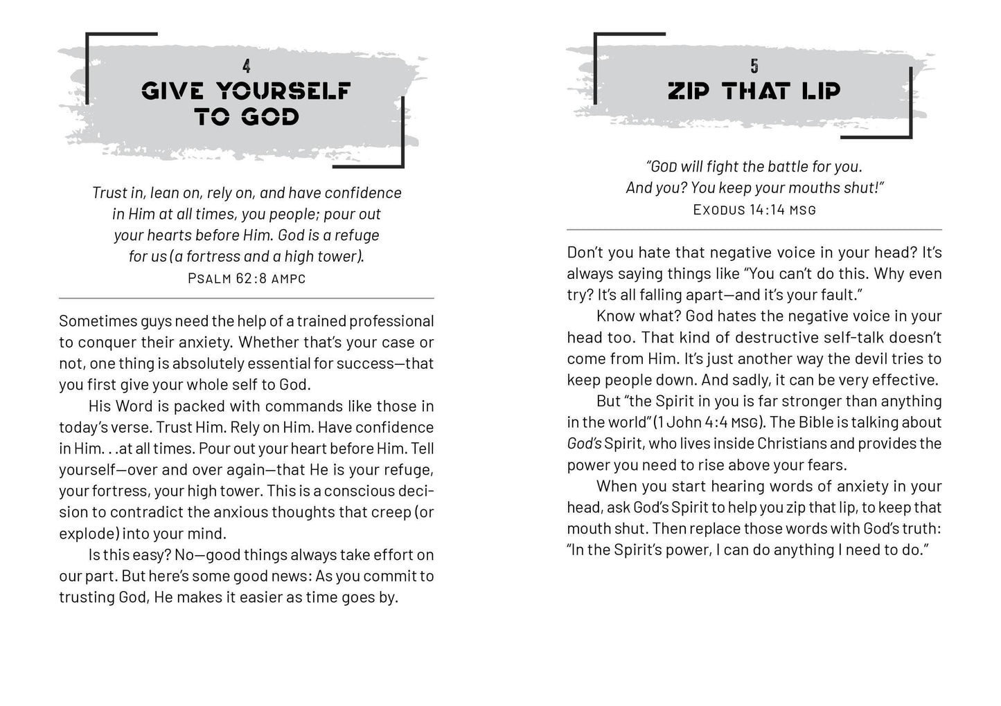 180 Bible Verses for Conquering Anxiety for Teen Guys
