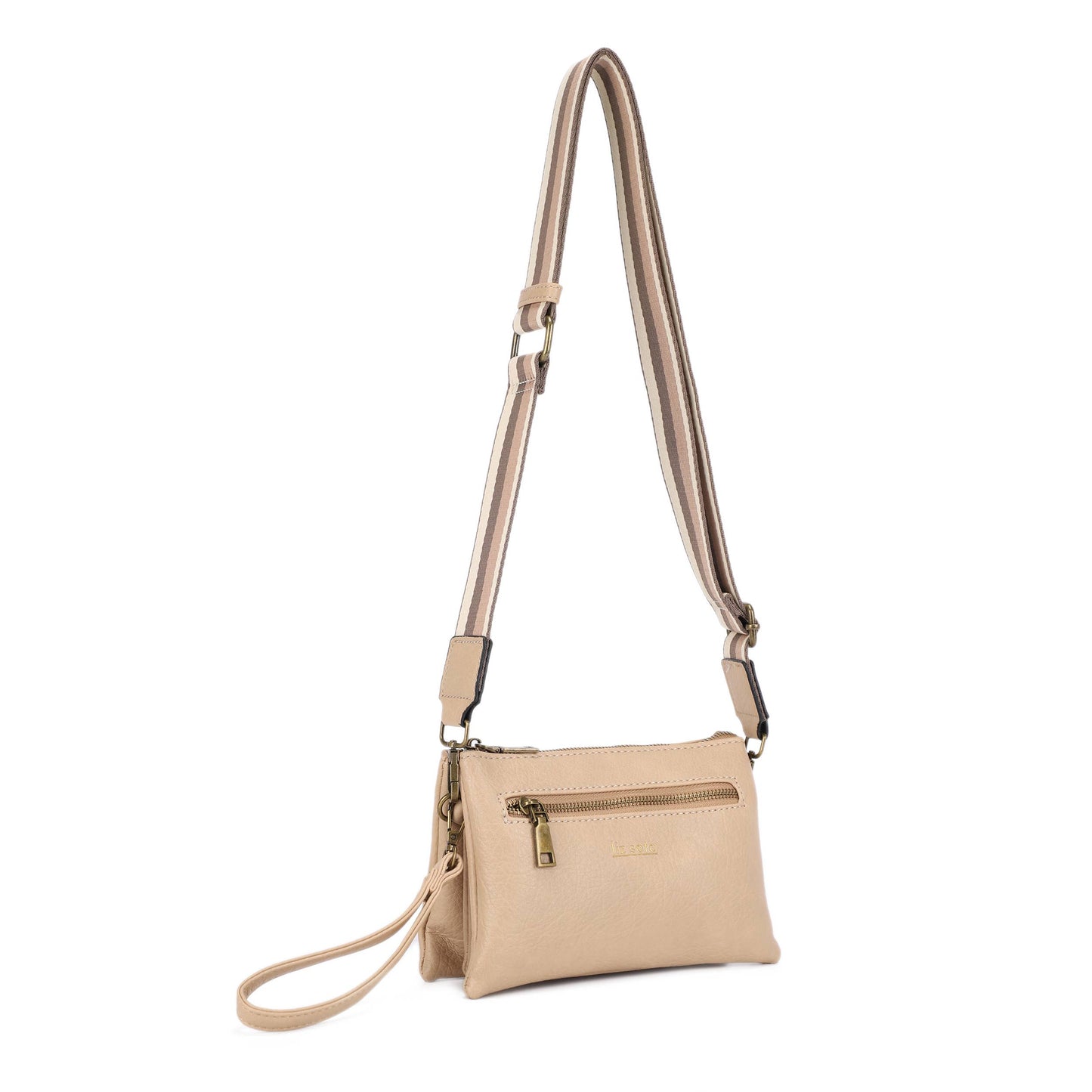 Chloe 3317 cross body or wristlet: Rose Gold - Liz Soto