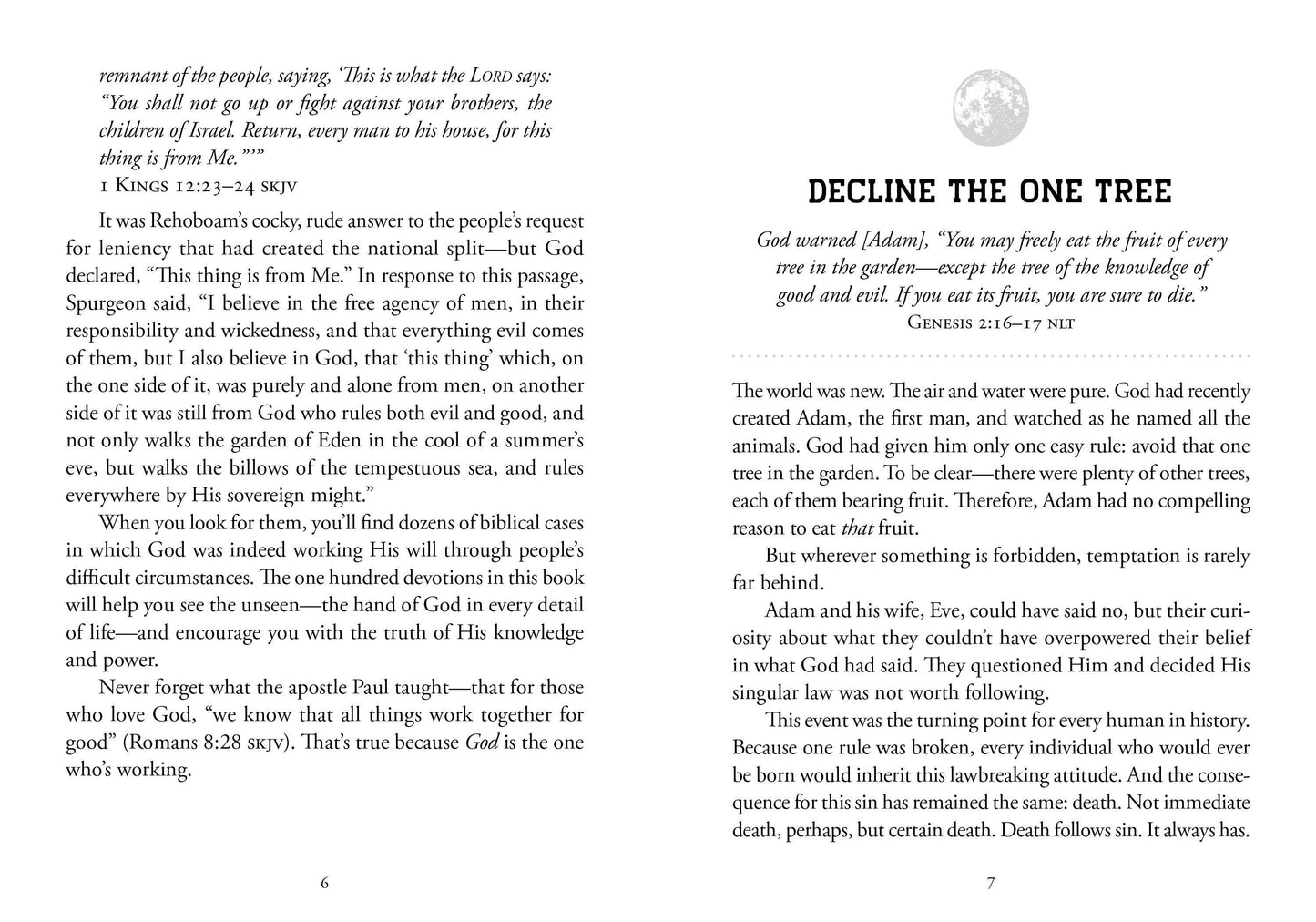 God Is in Control Devotions for Men