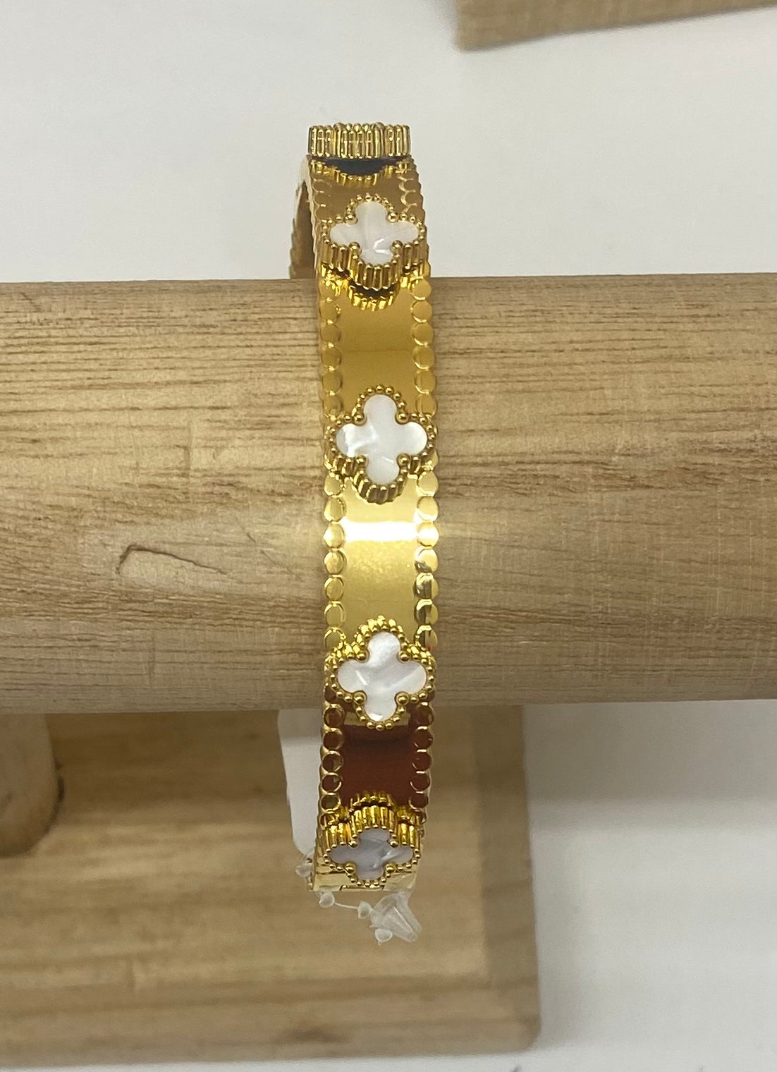 Gold Clover Bangles