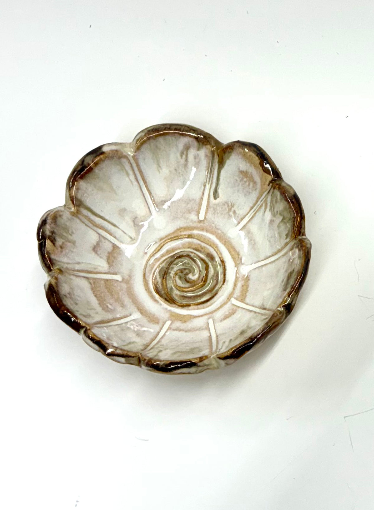 Flower Bowl 5x2” -Tab Boren Pottery #116