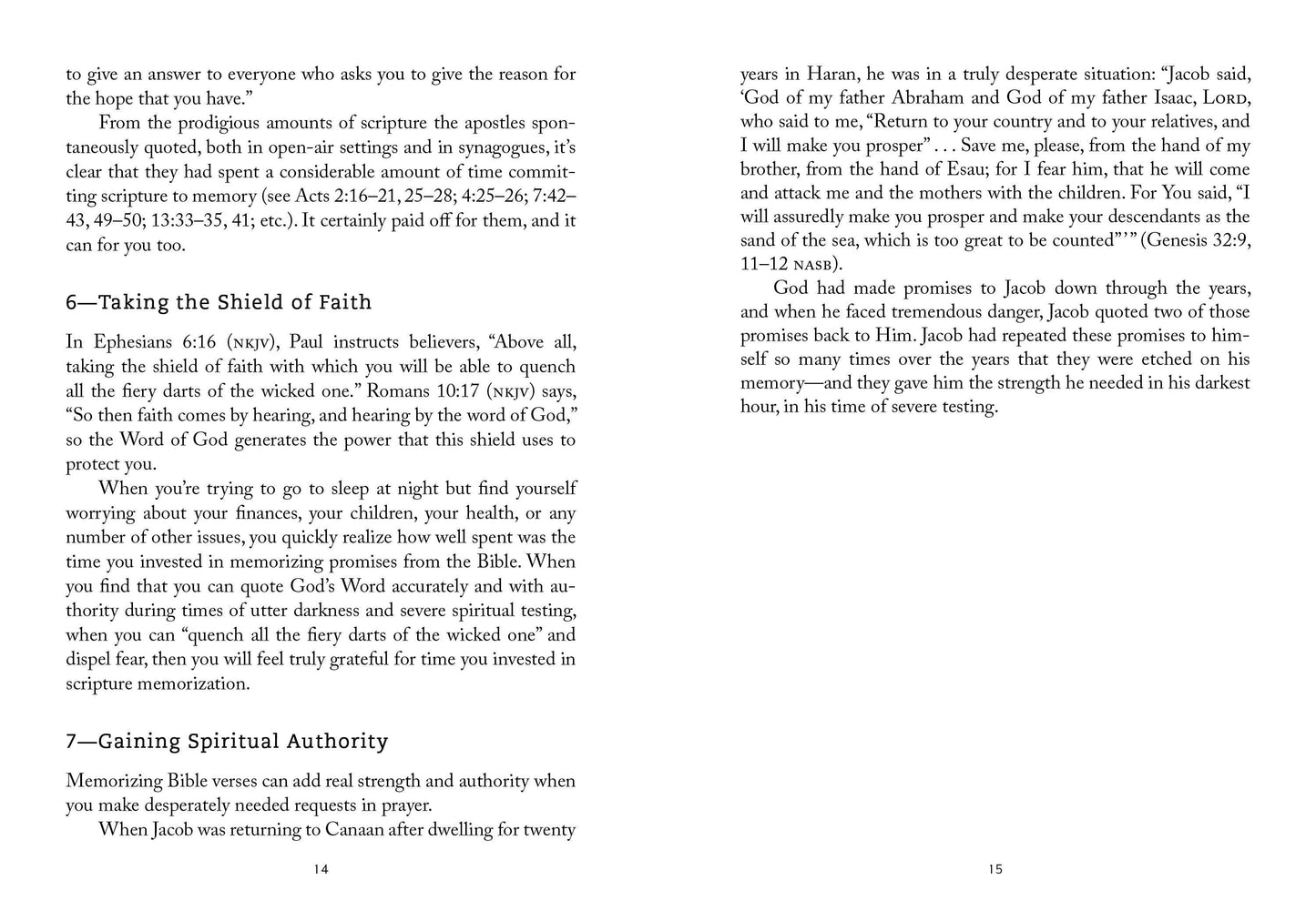 Men's Scripture Memory Guide