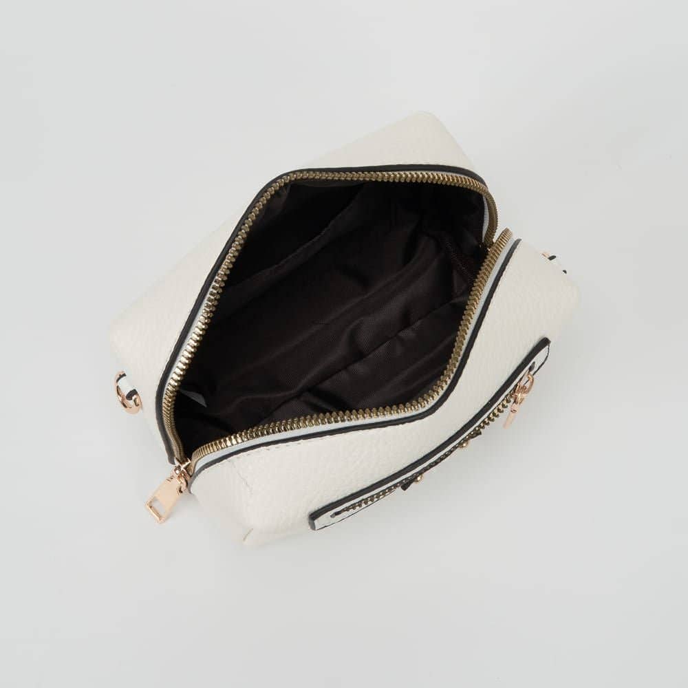 Mia Mini Crossbody with Gold Link Chain