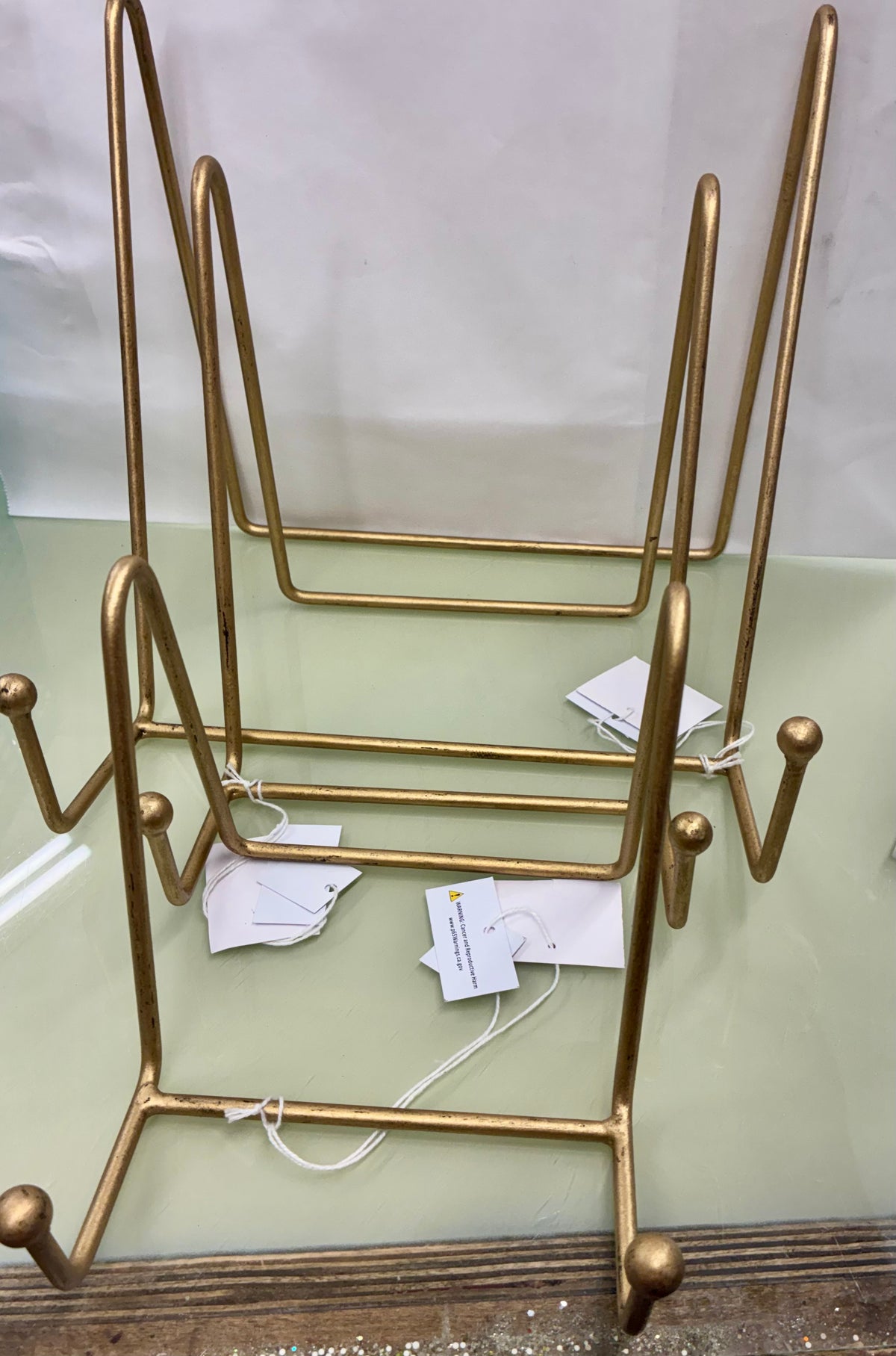 Metal Gold Easel - 3 Sizes / Sold Separately